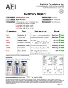 melanotan ii 10mg